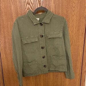 Nicole Miller Olive Green Women's Jacket